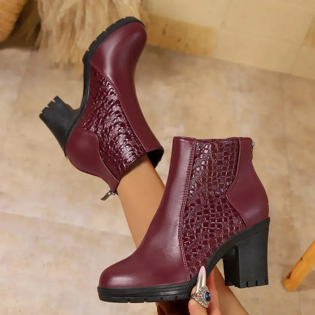 Konstancji Eleganckie botki damskie | Codzienna elegancja Butik Modowy