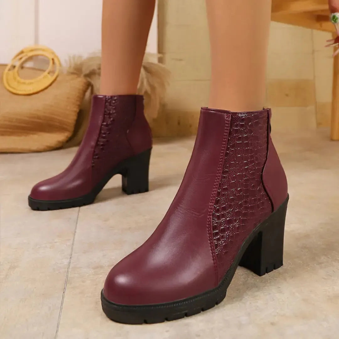 Konstancji Eleganckie botki damskie | Codzienna elegancja Butik Modowy