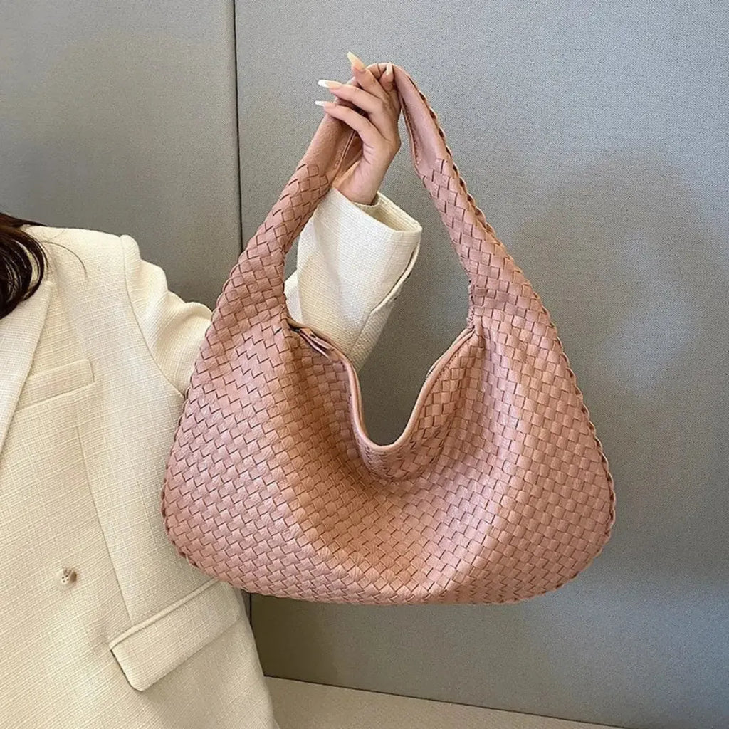 Kristi Damska Pleciona Torebka na Ramię | Stylowa i Pojemna Butik Modowy