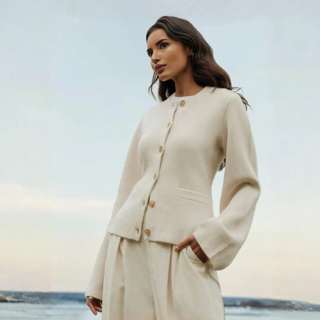 Laura Kardigan Damski na Guziki | Miękki i Ciepły Butik Modowy