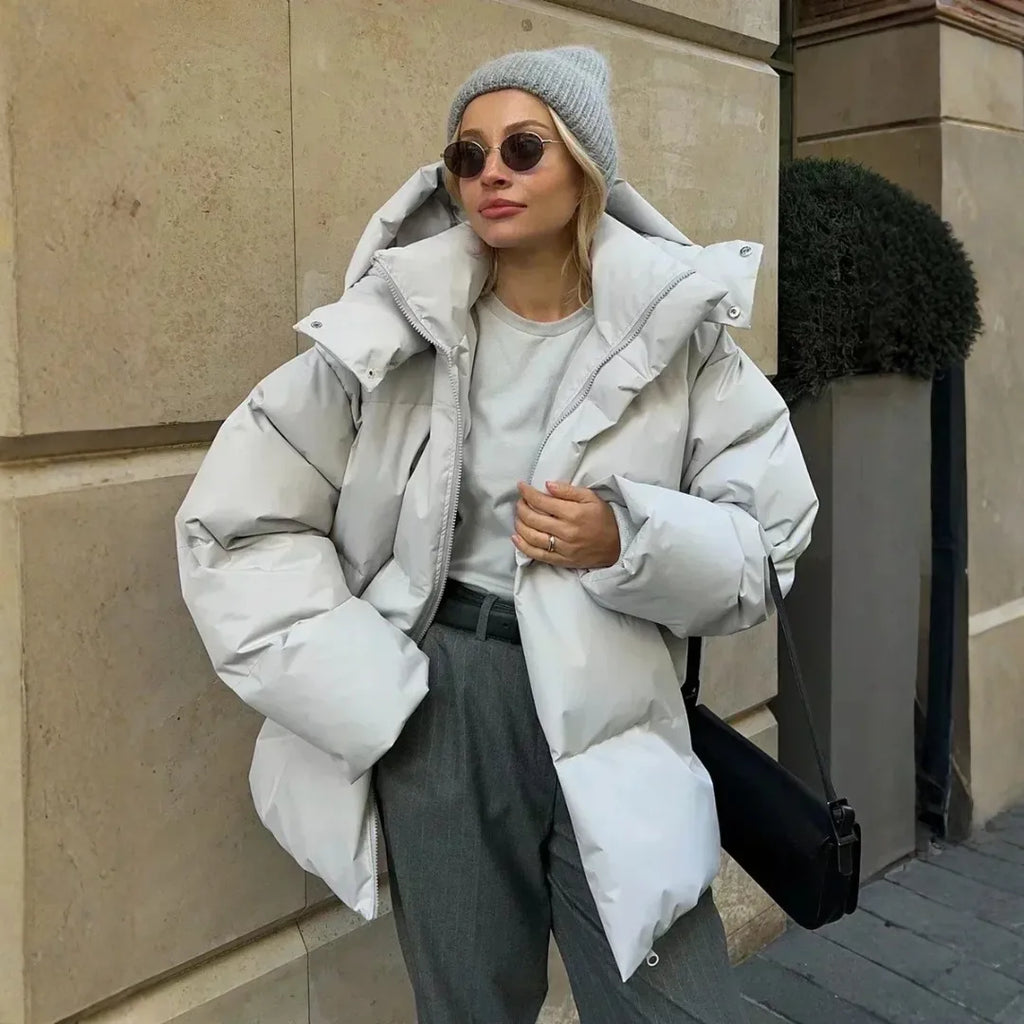 Michala Pikowana Kurtka Damska | Ciepła i Zimowa Butik Modowy
