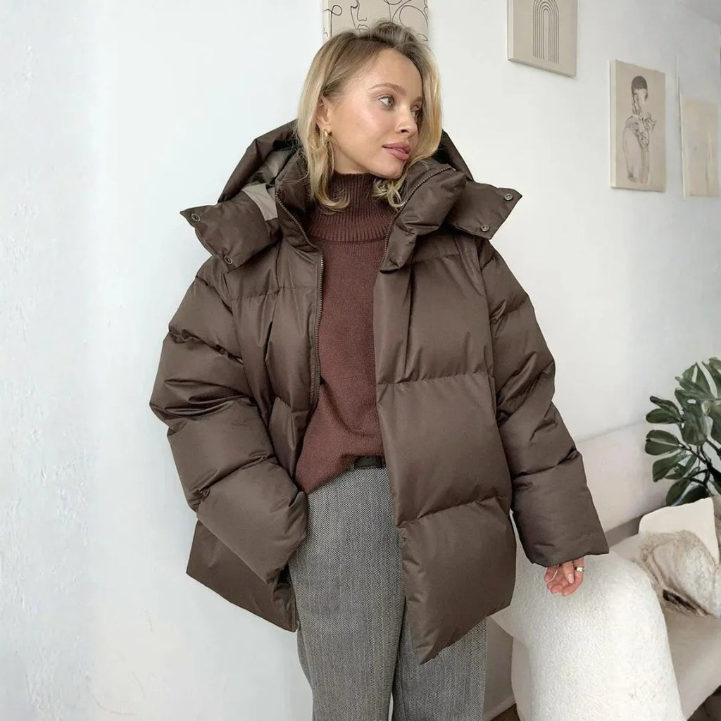 Michala Pikowana Kurtka Damska | Ciepła i Zimowa Butik Modowy
