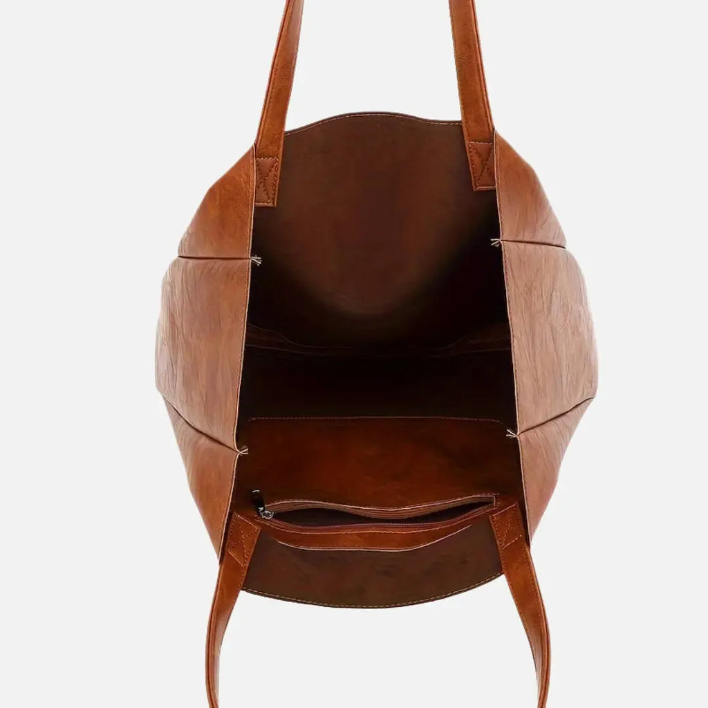 Nadezhda Damska Torebka Shopper ze Skóry PU | Minimalistyczna i Pojemna Butik Modowy