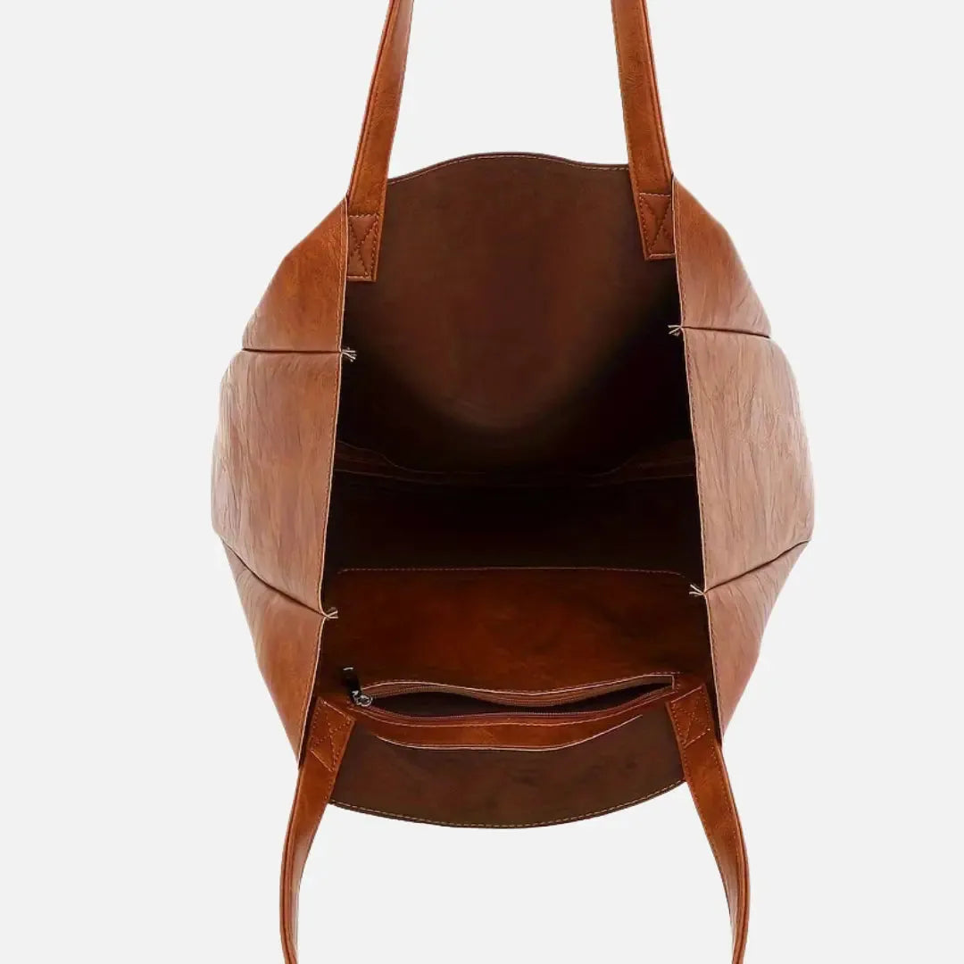 Nadezhda Damska Torebka Shopper ze Skóry PU | Minimalistyczna i Pojemna Butik Modowy