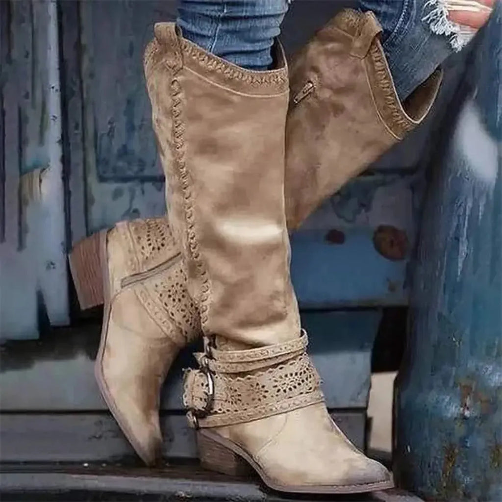 Nadzia Eleganckie Botki Damskie | Komfort i Styl Butik Modowy