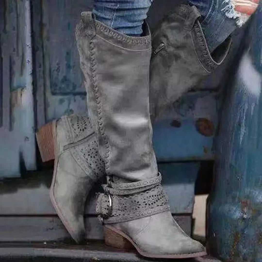 Nadzia Eleganckie Botki Damskie | Komfort i Styl Butik Modowy
