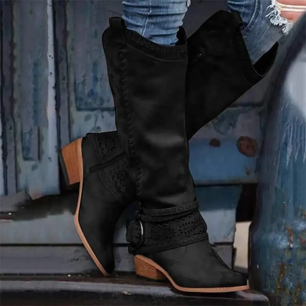 Nadzia Eleganckie Botki Damskie | Komfort i Styl Butik Modowy