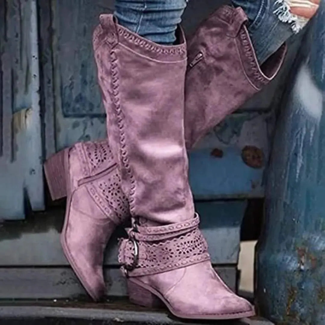 Nadzia Eleganckie Botki Damskie | Komfort i Styl Butik Modowy