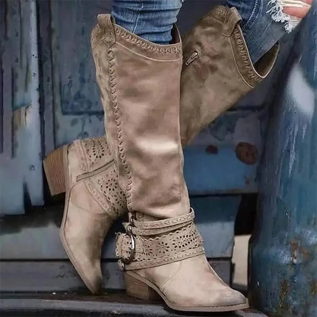 Nadzia Eleganckie Botki Damskie | Komfort i Styl Butik Modowy