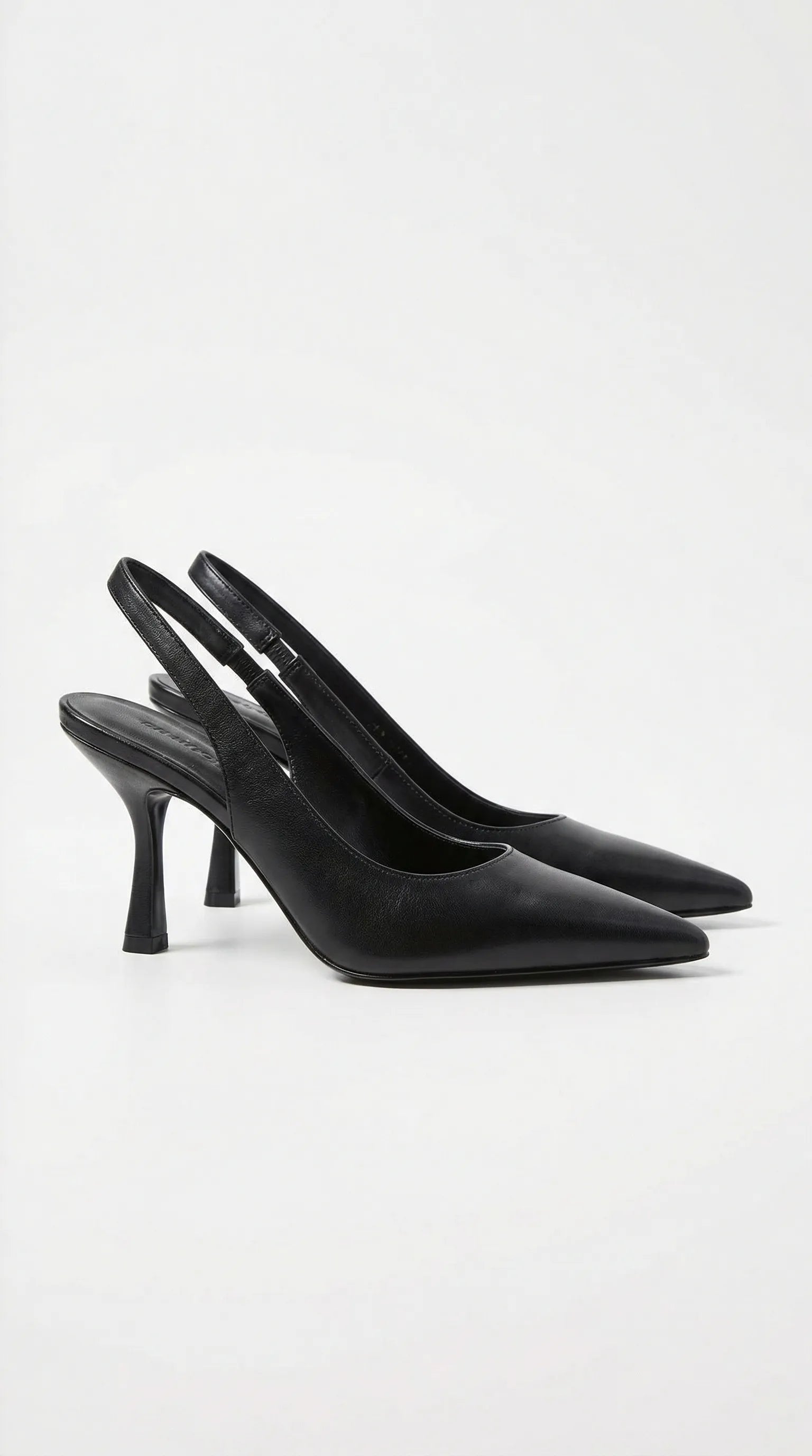 Nico Czółenka Damskie | Eleganckie na Słupku, Gładkie PU Butik Modowy