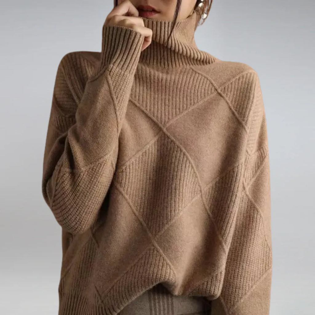 Rafaly Golfowy Sweter Damski | Ciepły i Elegancki Butik Modowy