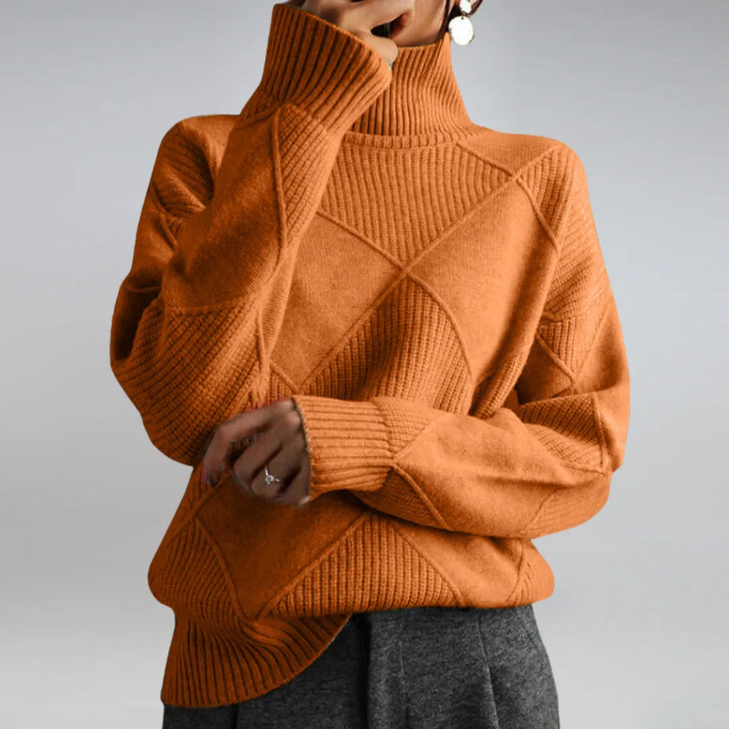 Rafaly Golfowy Sweter Damski | Ciepły i Elegancki Butik Modowy