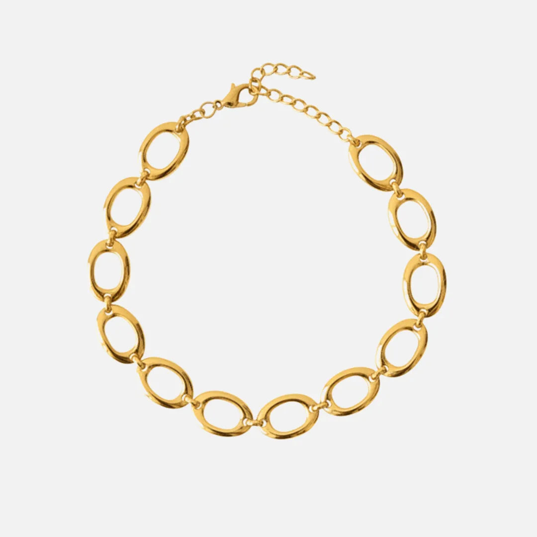 Renia Efektowny Naszyjnik | Pozłacany 18K Butik Modowy