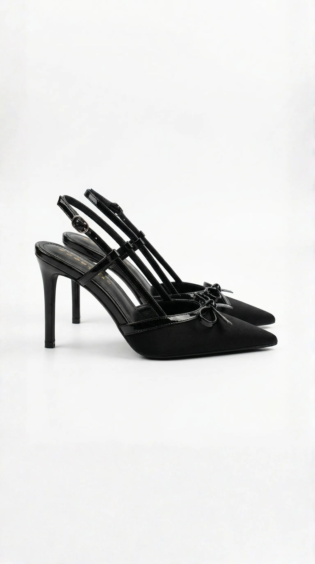 Rosa Mae Czółenka Damskie | Satynowe z Kokardką, Wysoki Obcas 9 cm Butik Modowy