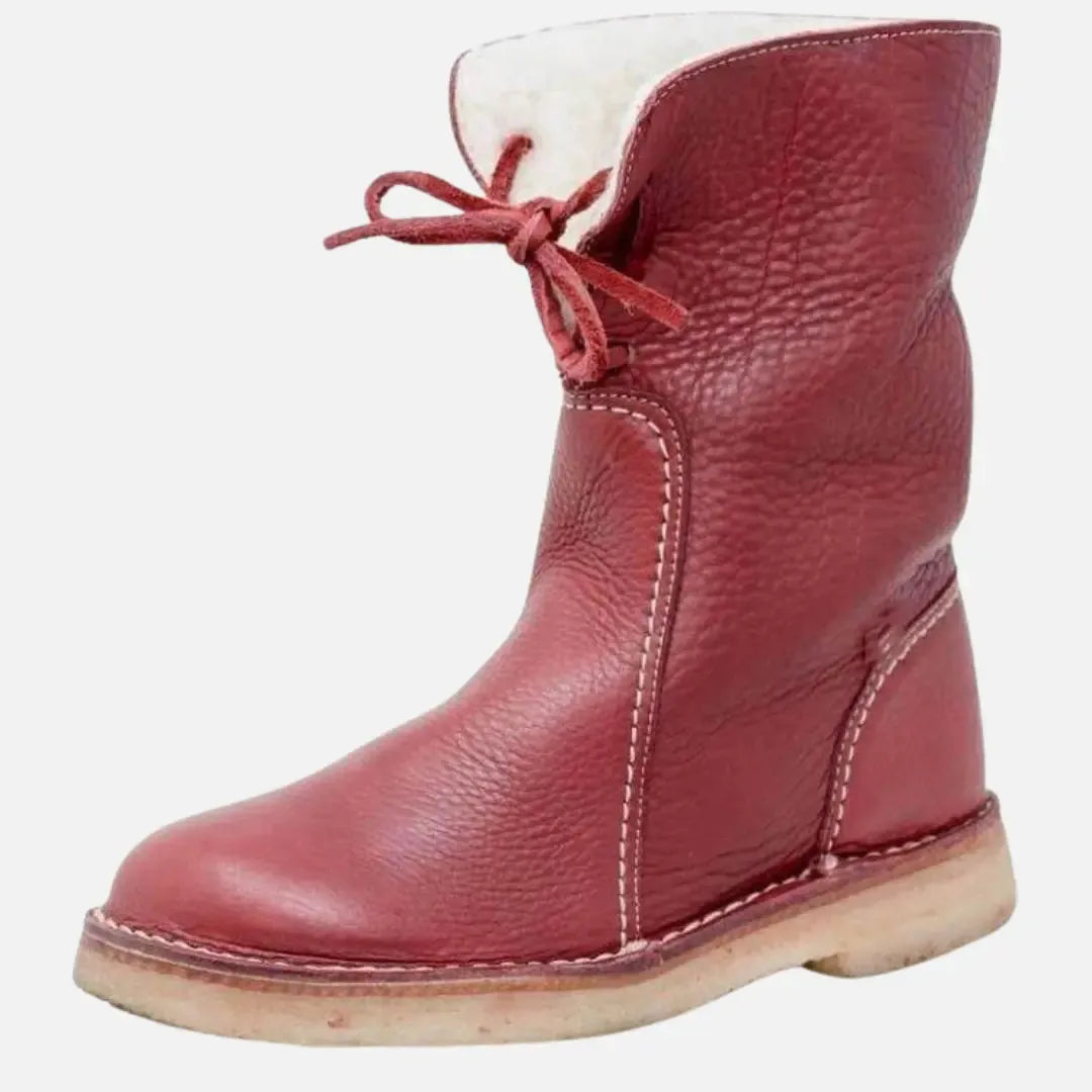 Stefcia Ocieplane Botki Zimowe Damskie | Polarowe i Antypoślizgowe Butik Modowy