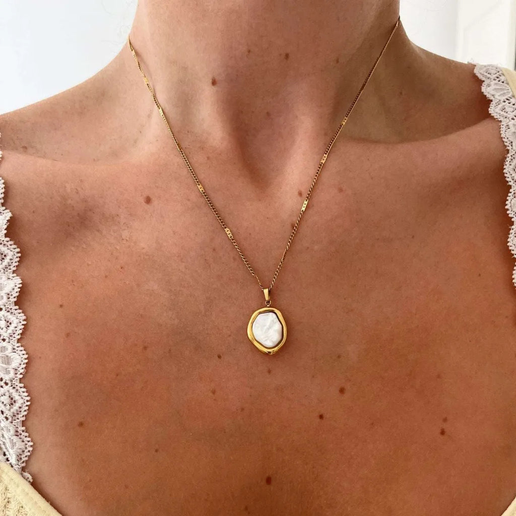 Tomsia Naszyjnik z Muszelkami | Naturalny Boho Styl Butik Modowy