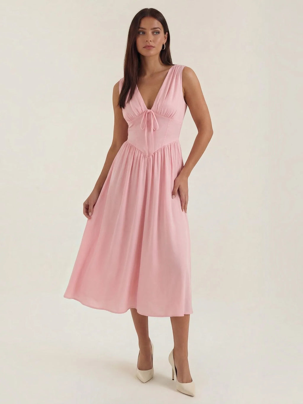 Cassiopeia – letnia sukienka midi damska | Butik Modowy