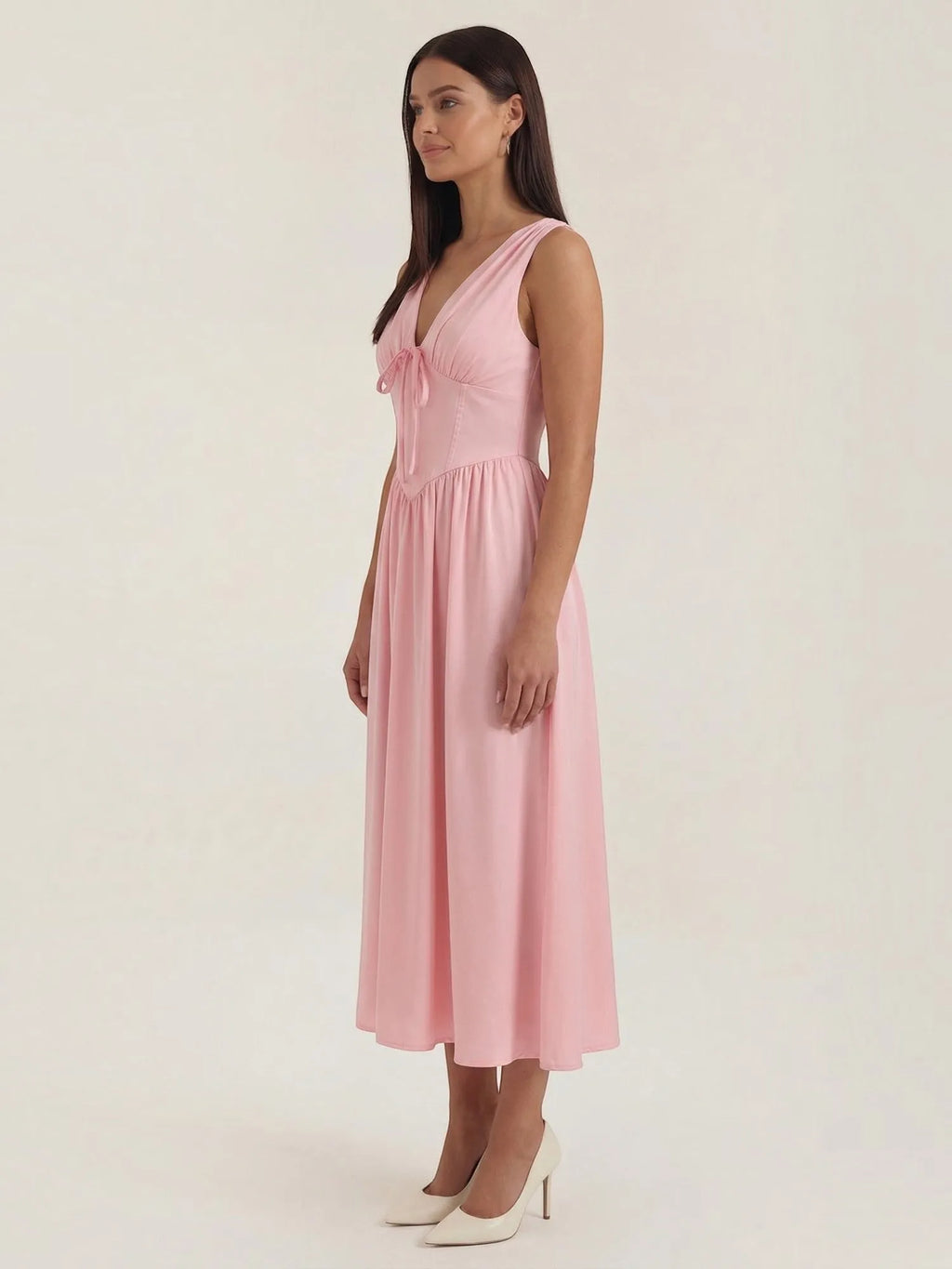 Cassiopeia – letnia sukienka midi damska | Butik Modowy