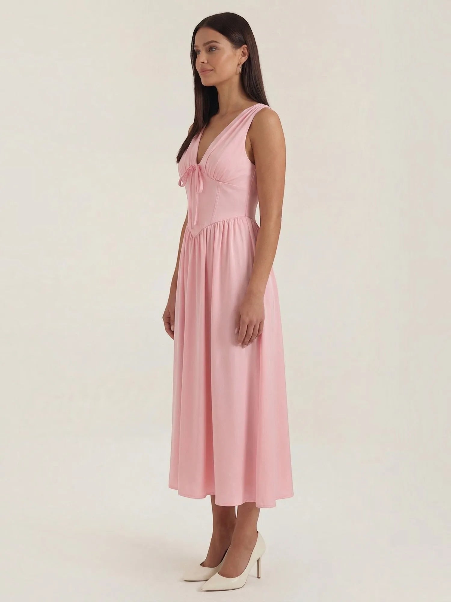 Cassiopeia – letnia sukienka midi damska | Butik Modowy