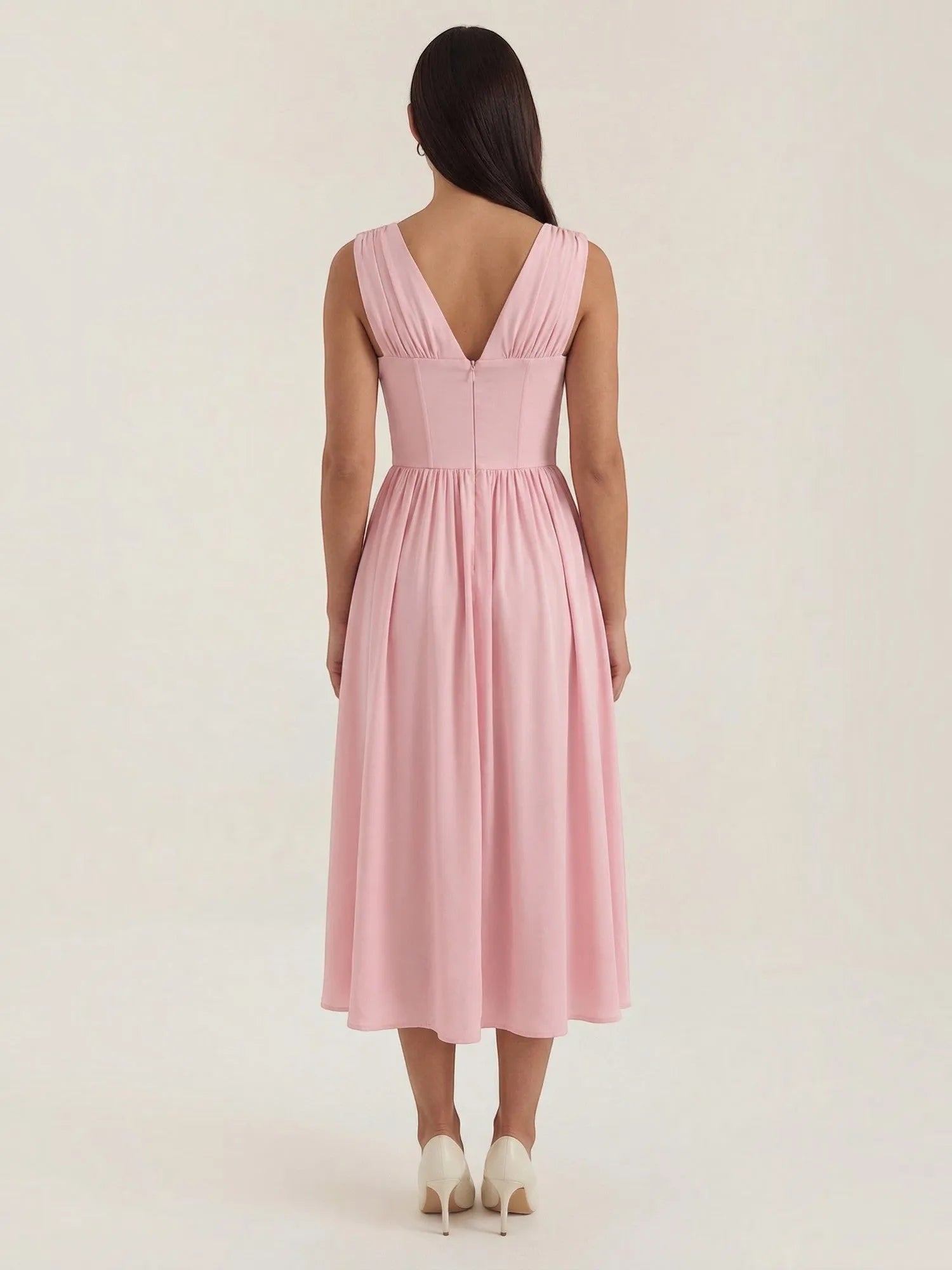 Cassiopeia – letnia sukienka midi damska | Butik Modowy