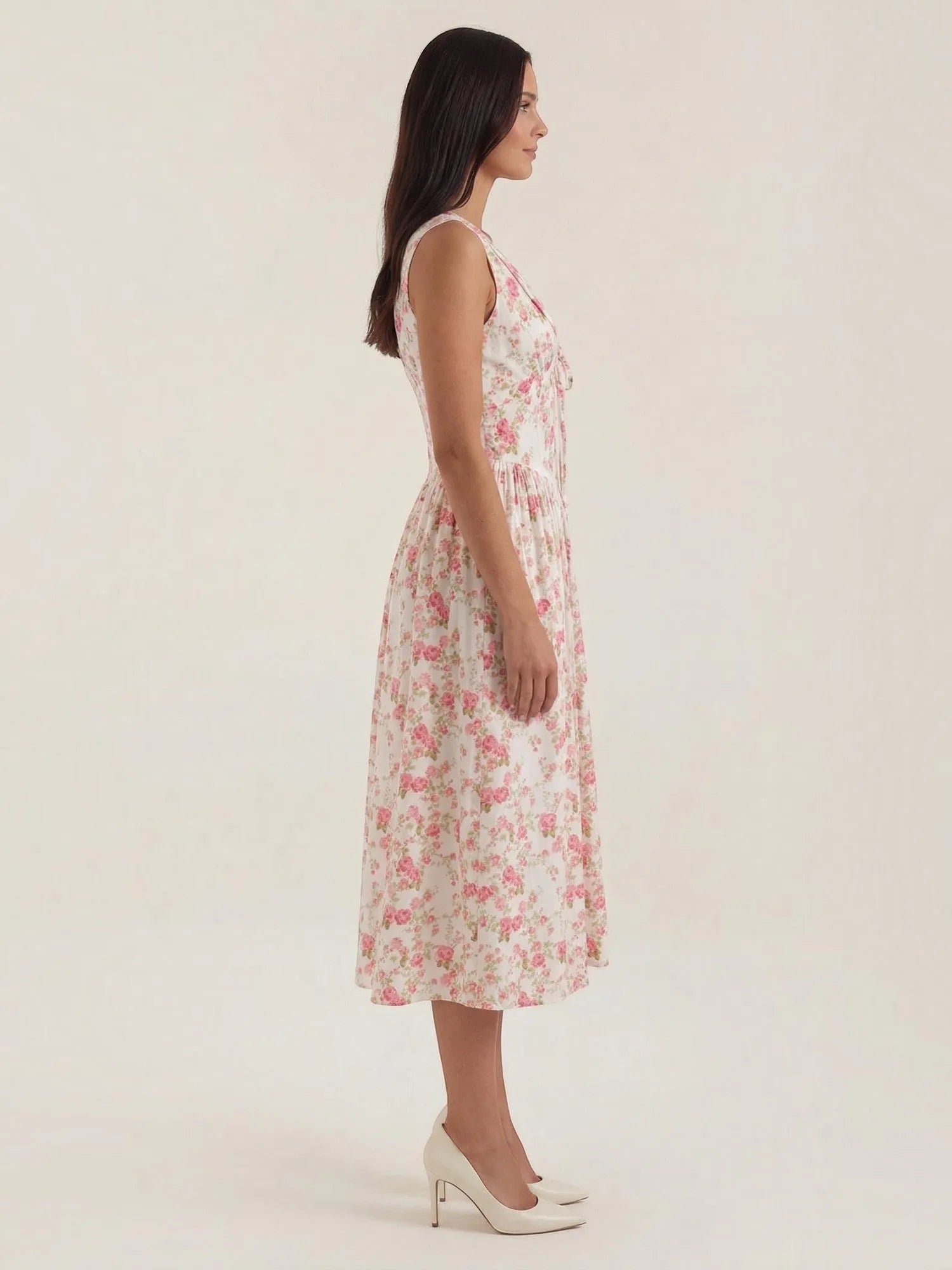 Cassiopeia – letnia sukienka midi damska | Butik Modowy