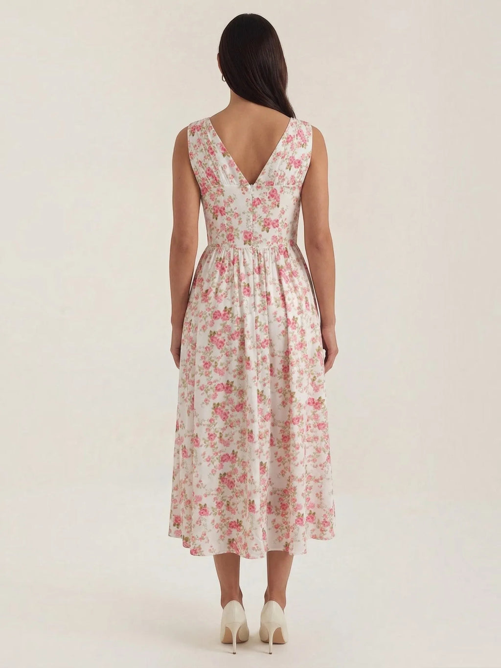 Cassiopeia – letnia sukienka midi damska | Butik Modowy