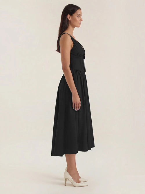 Cassiopeia – letnia sukienka midi damska | Butik Modowy