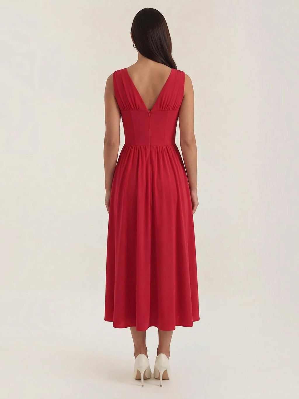 Cassiopeia – letnia sukienka midi damska | Butik Modowy