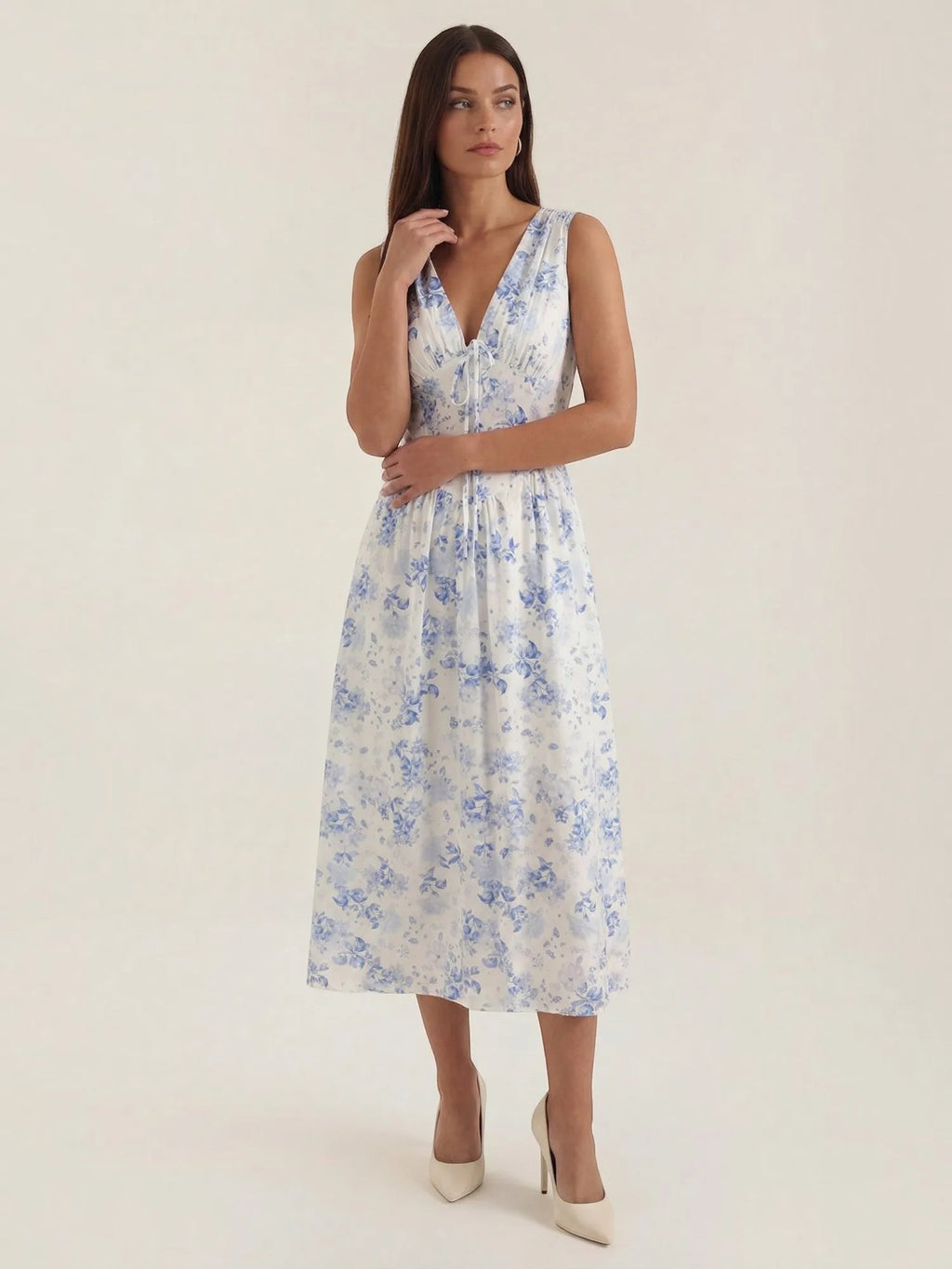 Cassiopeia – letnia sukienka midi damska | Butik Modowy