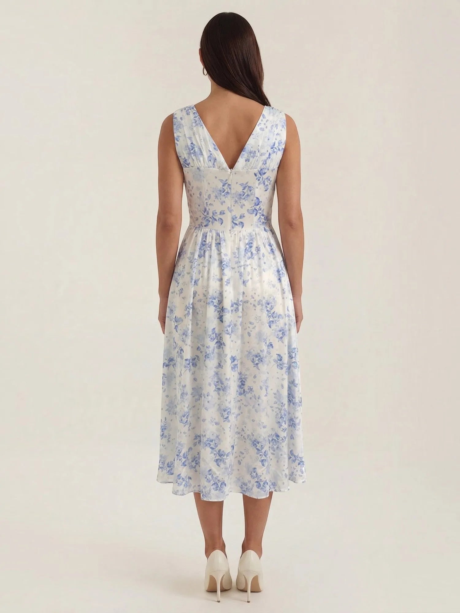 Cassiopeia – letnia sukienka midi damska | Butik Modowy