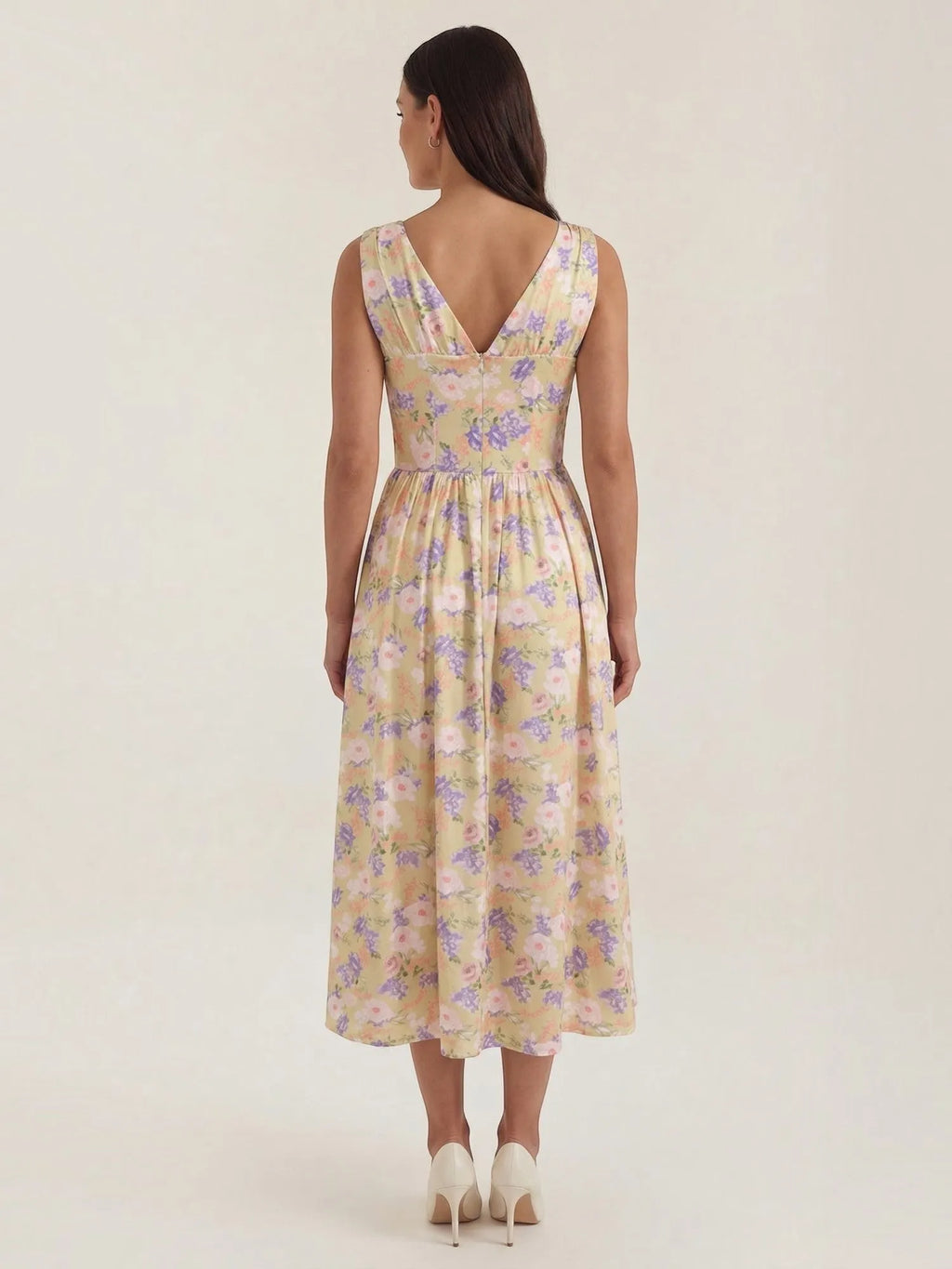 Cassiopeia – letnia sukienka midi damska | Butik Modowy