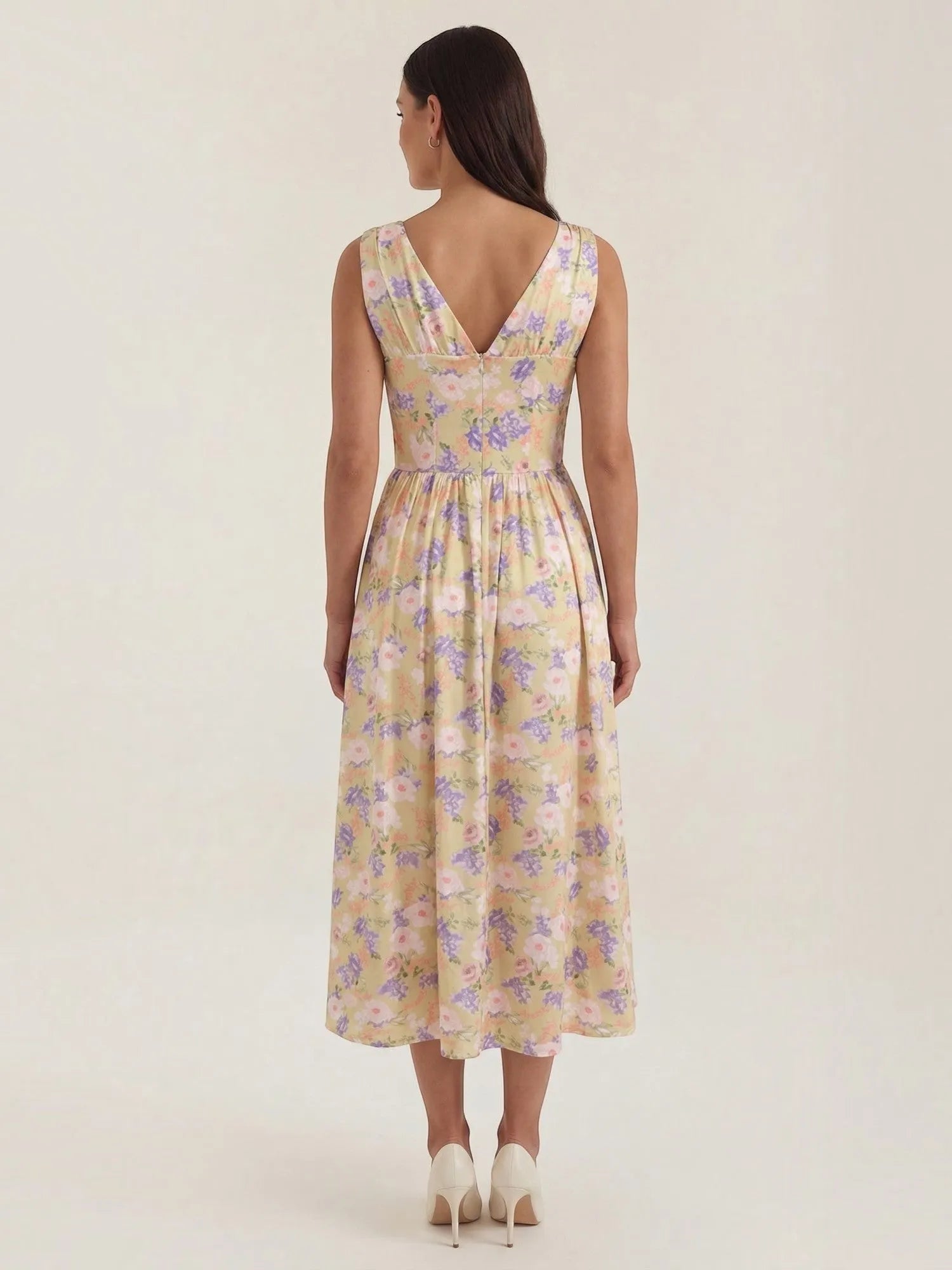 Cassiopeia – letnia sukienka midi damska | Butik Modowy