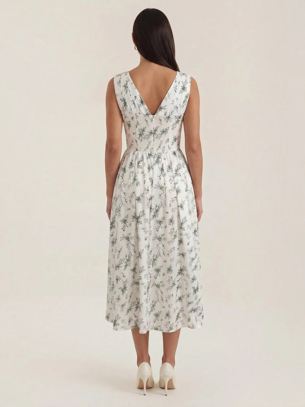 Cassiopeia – letnia sukienka midi damska | Butik Modowy
