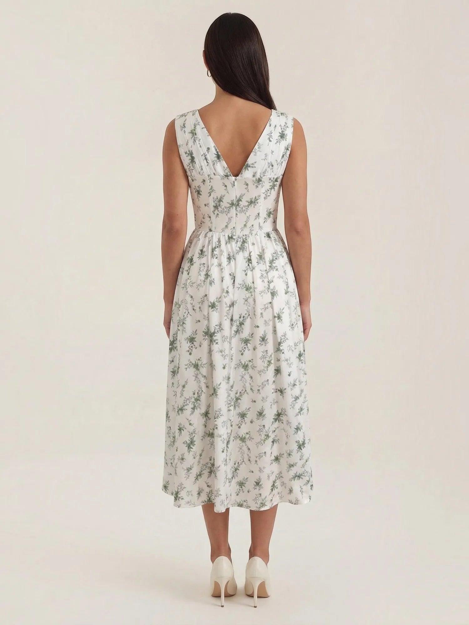 Cassiopeia – letnia sukienka midi damska | Butik Modowy