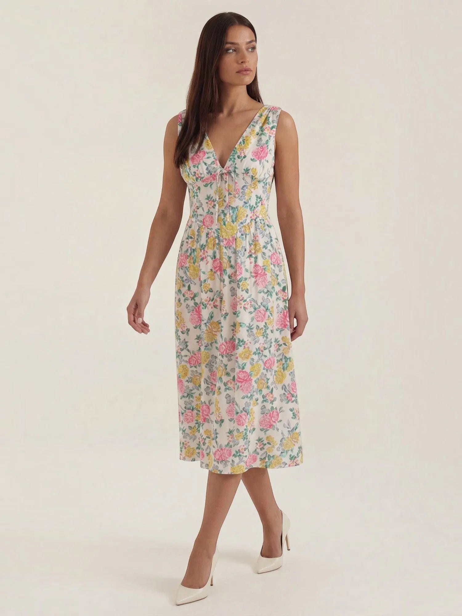 Cassiopeia – letnia sukienka midi damska | Butik Modowy