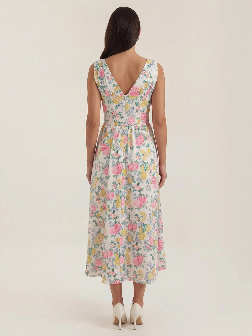 Cassiopeia – letnia sukienka midi damska | Butik Modowy