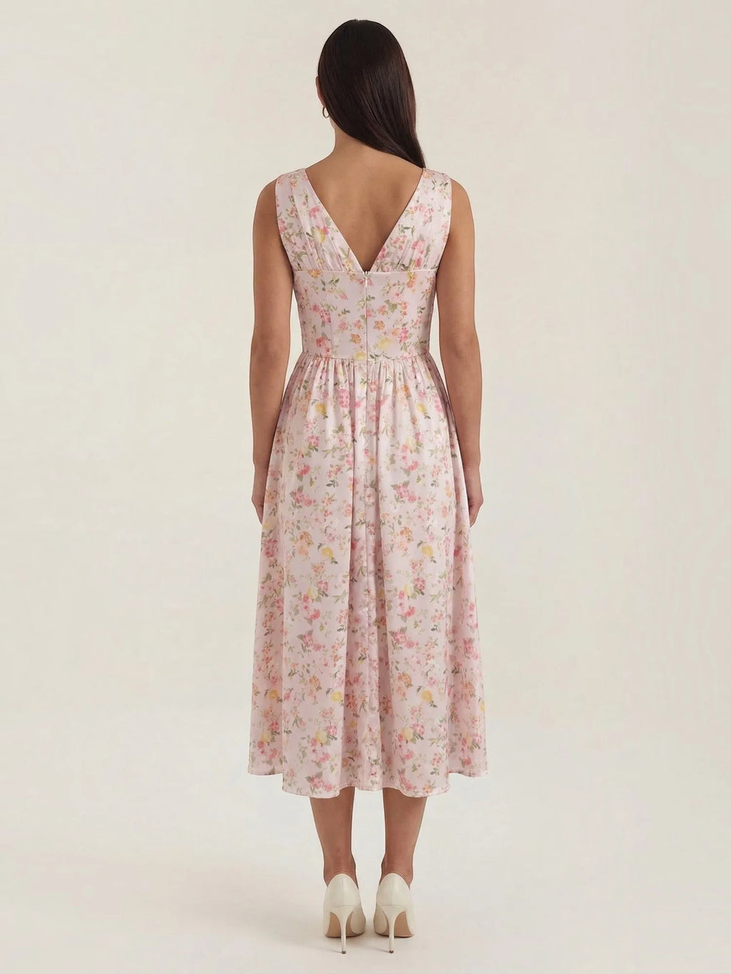 Cassiopeia – letnia sukienka midi damska | Butik Modowy