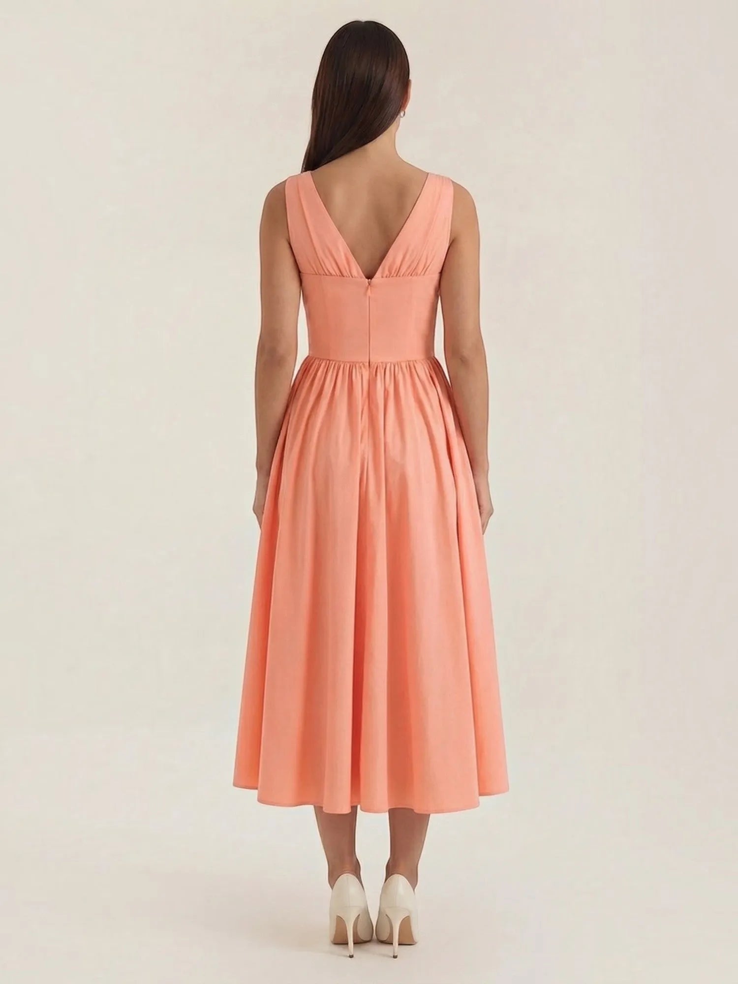 Cassiopeia – letnia sukienka midi damska | Butik Modowy
