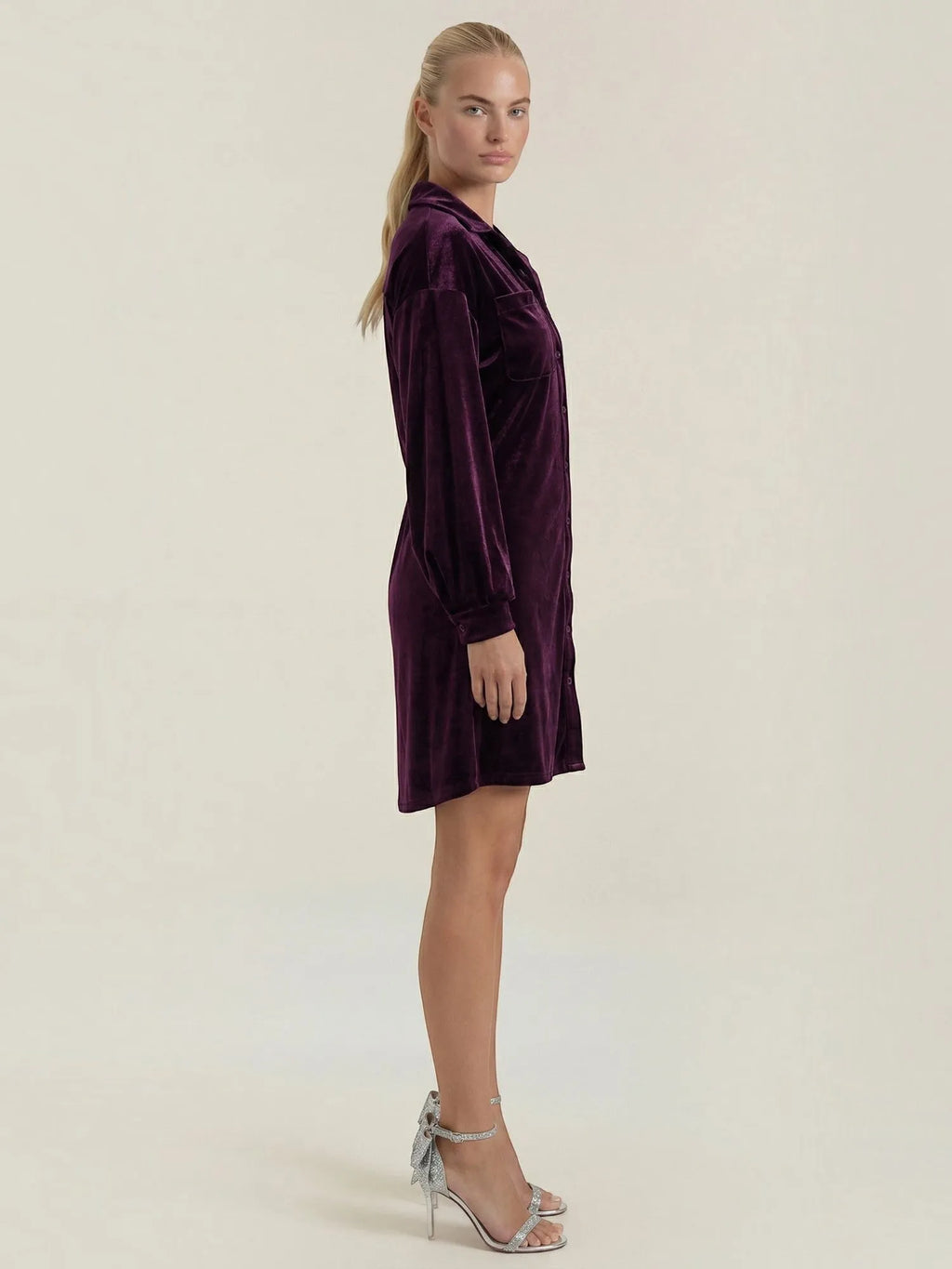 Cecilia – koszulowa sukienka mini damska | Butik Modowy