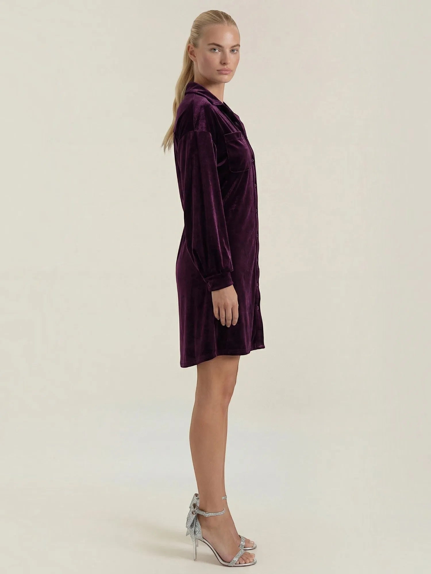 Cecilia – koszulowa sukienka mini damska | Butik Modowy