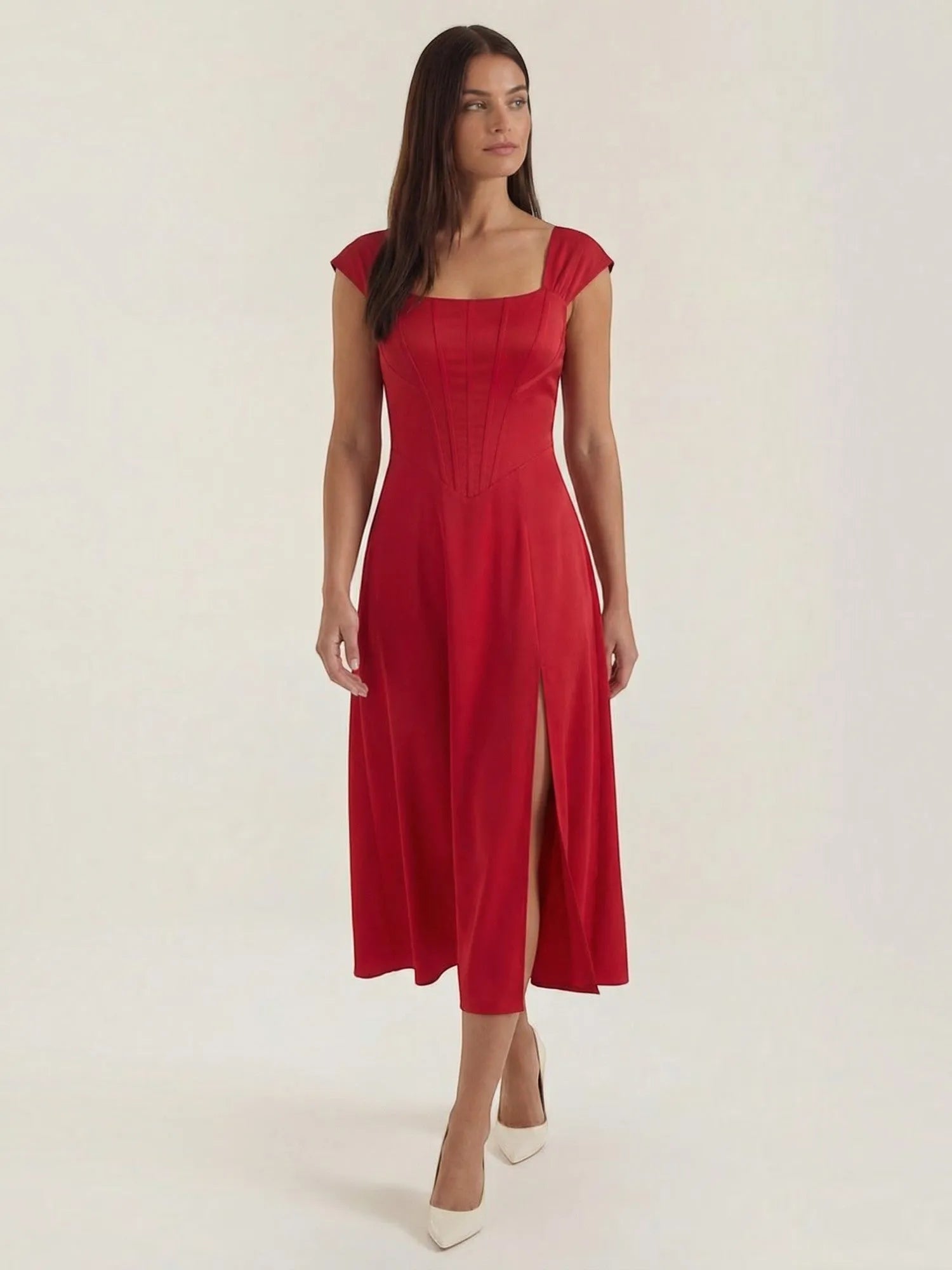 Dahlia – letnia sukienka midi damska | Butik Modowy