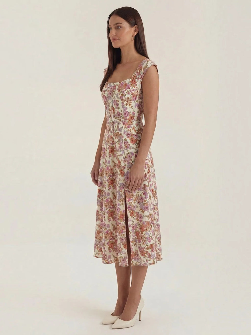 Dahlia – letnia sukienka midi damska | Butik Modowy