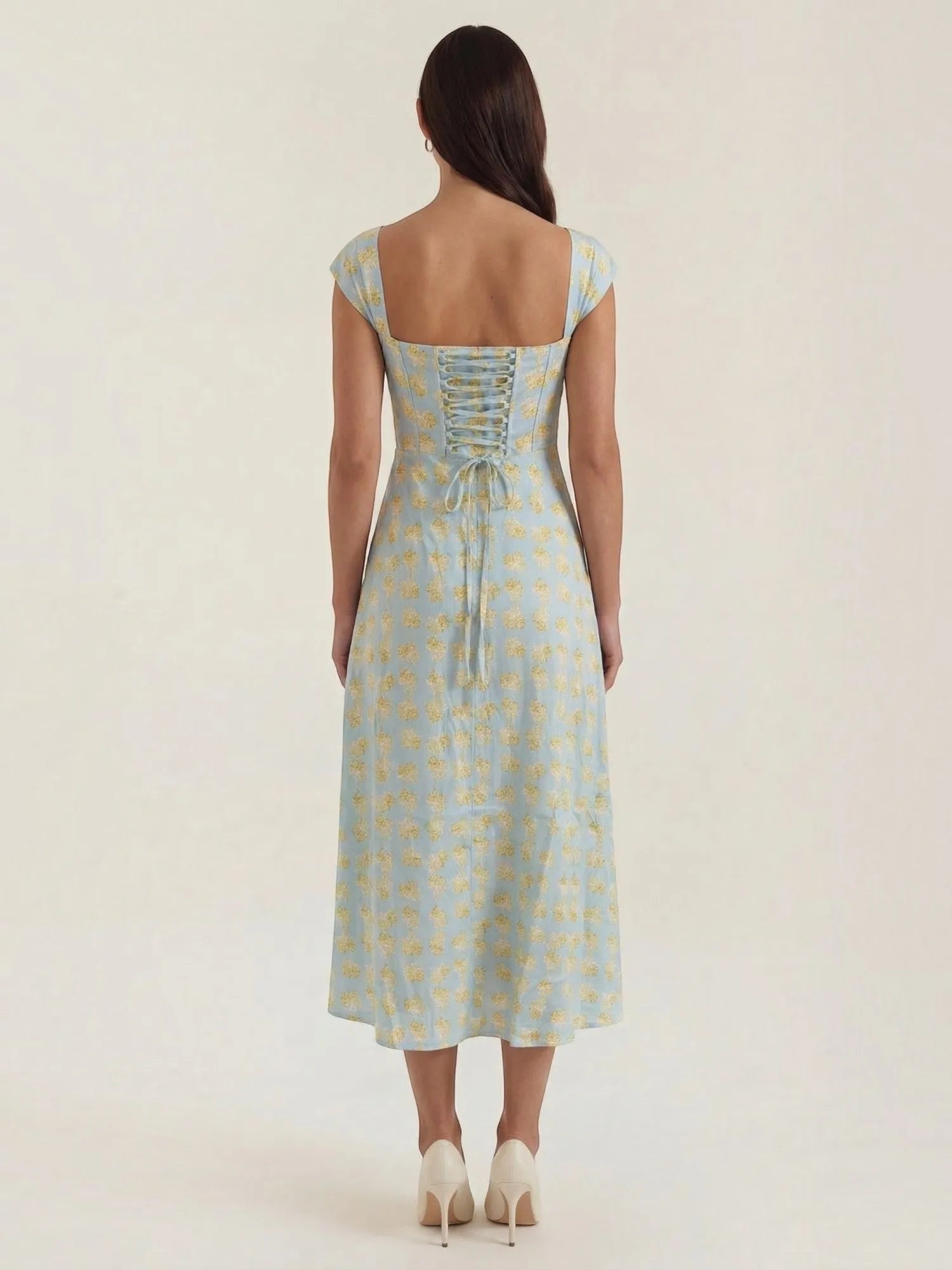 Dahlia – letnia sukienka midi damska | Butik Modowy