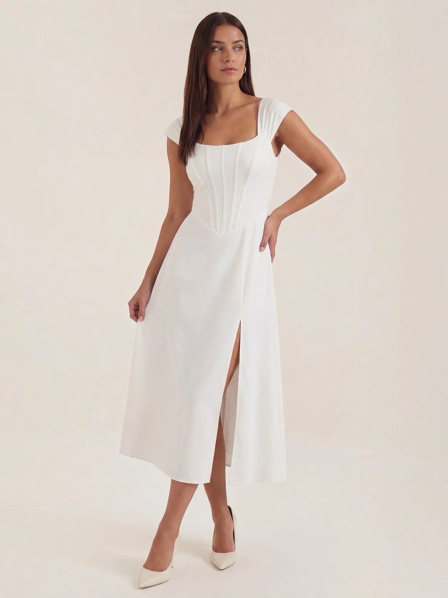 Dahlia – letnia sukienka midi damska | Butik Modowy