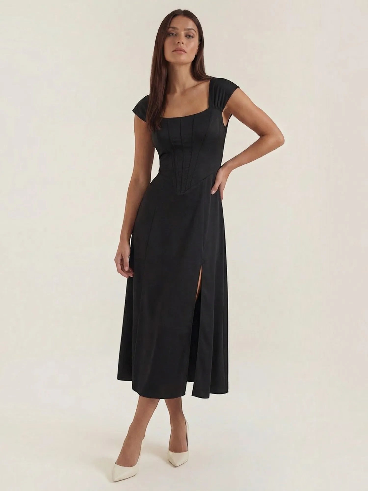 Dahlia – letnia sukienka midi damska | Butik Modowy
