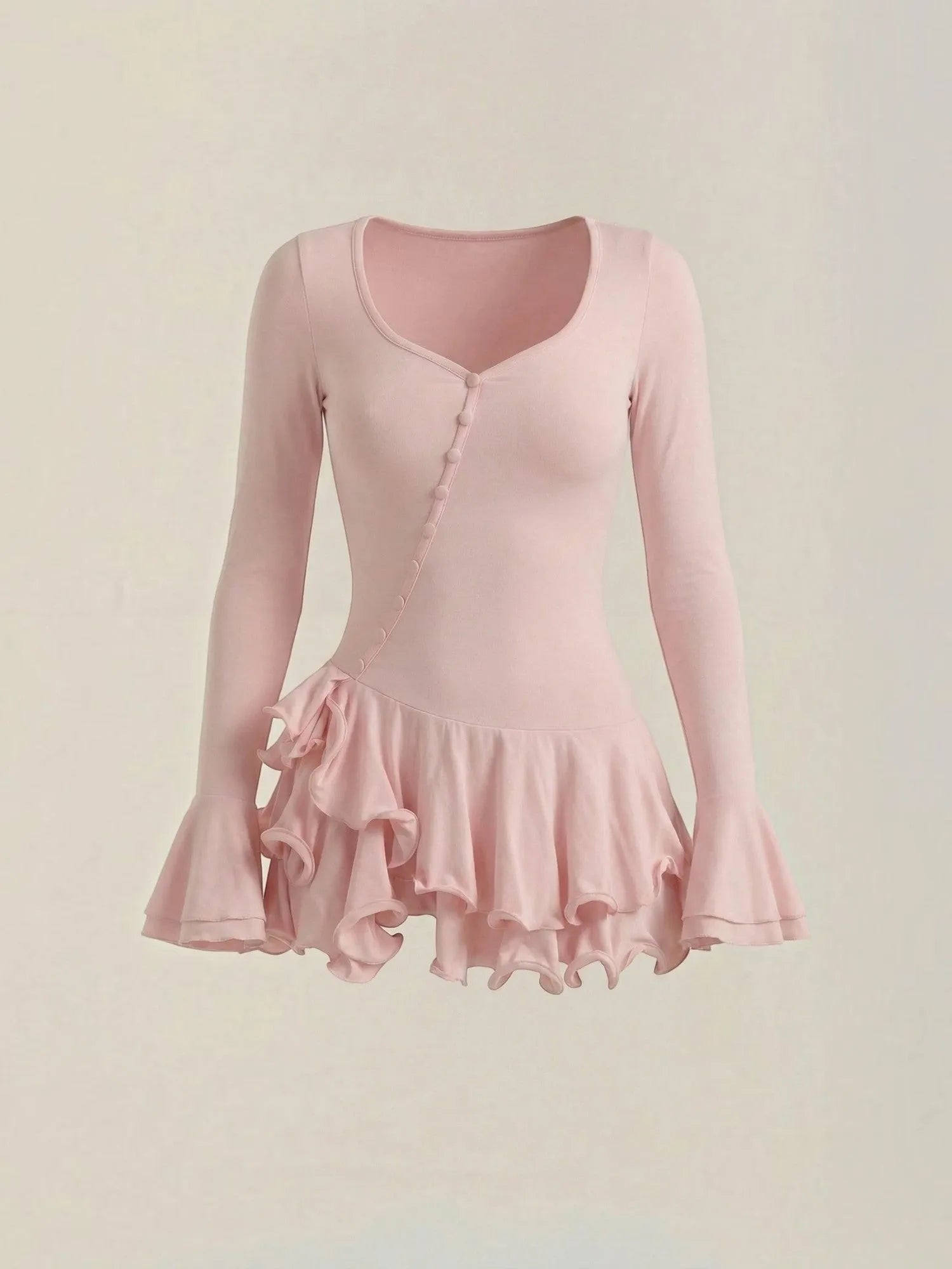 Estelle – sukienka mini damska z głębokim dekoltem V | Butik Modowy
