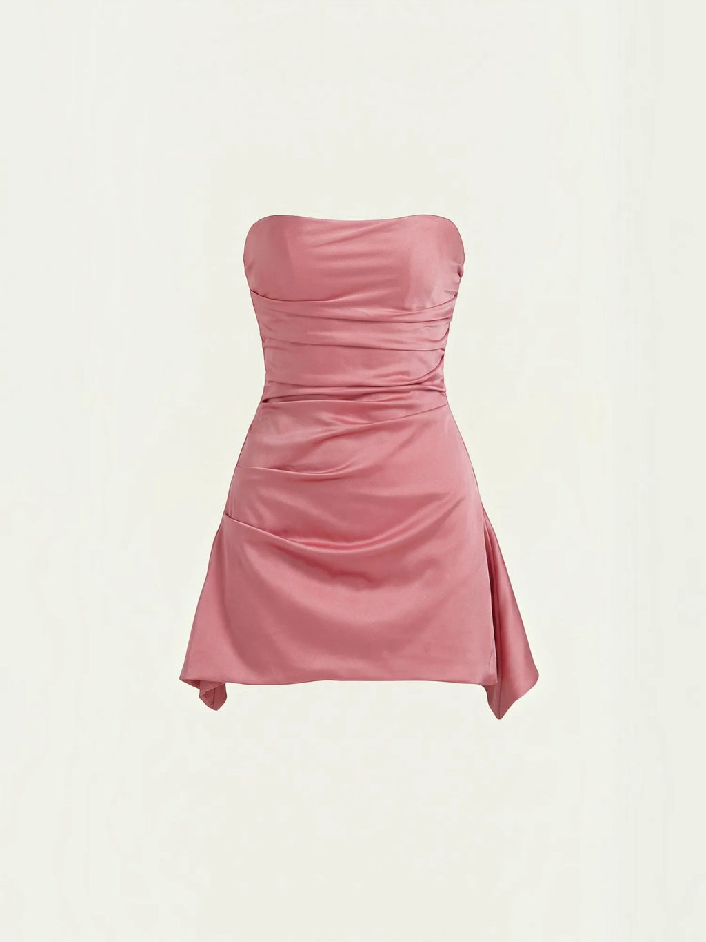 Genevieve – sukienka mini damska bez ramiączek | Butik Modowy