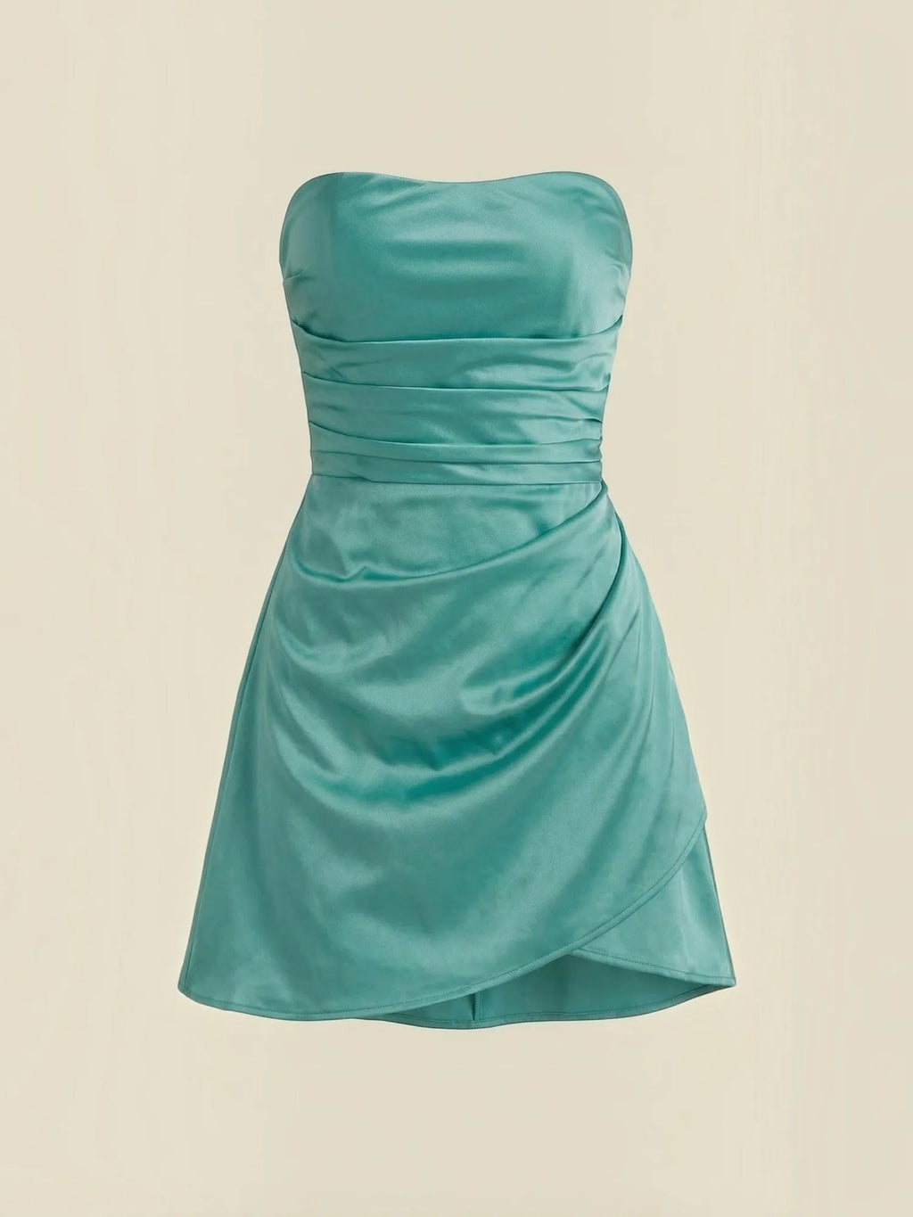 Genevieve – sukienka mini damska bez ramiączek | Butik Modowy
