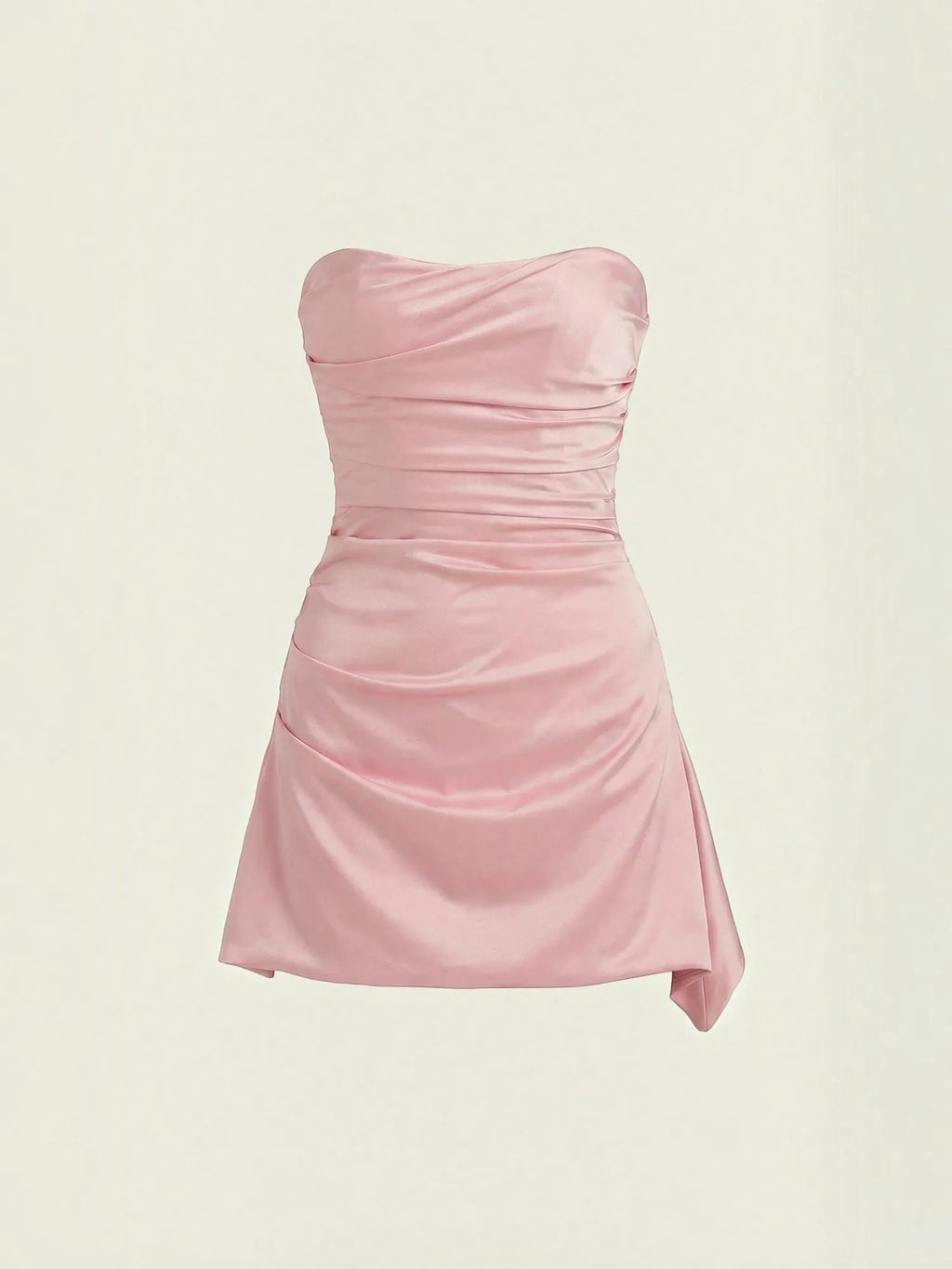 Genevieve – sukienka mini damska bez ramiączek | Butik Modowy