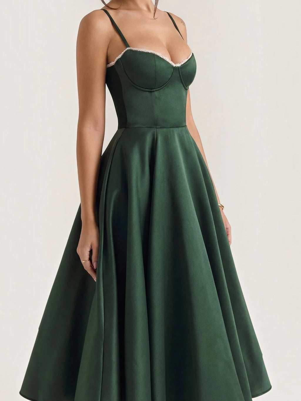 Isolde – tiulowa sukienka midi damska | Butik Modowy